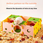 Felt Maze Hideout – Removable Tunnel Nest for Hamsters and Small Pets