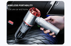 Portable Cordless Handheld Vacuum – High-Power Suction for Car and Home