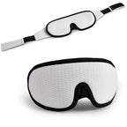 Soft 3D Contoured Eye Mask – Breathable Light Blocking for Travel Sleeping