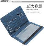 Personalized Passport Cover – RFID Blocking World Map Design for Travel