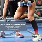Compression Calf Sleeves – 20-30mmHg Shin Support for Running and Athletics