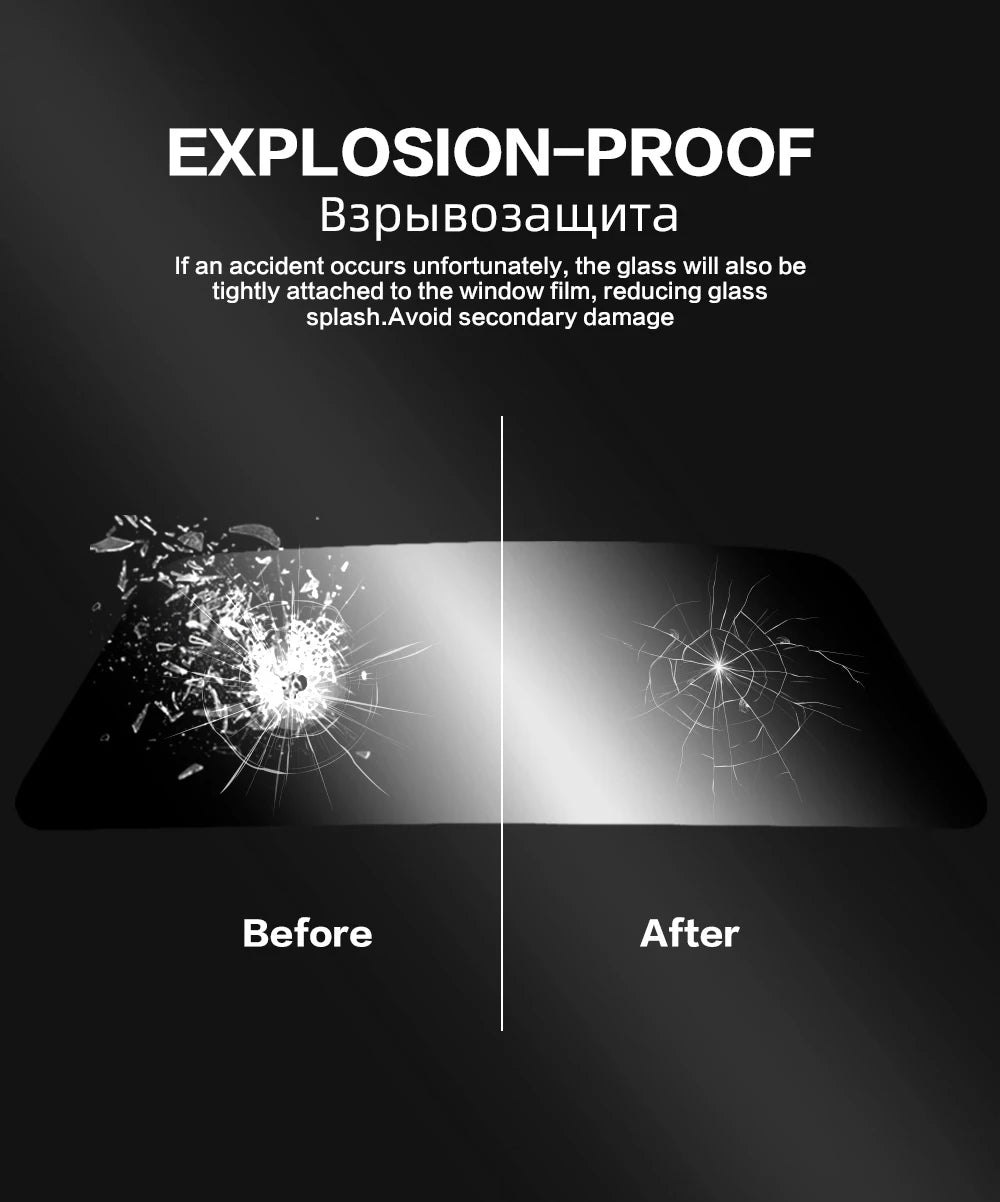 Car Window Tint Film – Solar UV Blocking Privacy Shade for Auto Heat Protection