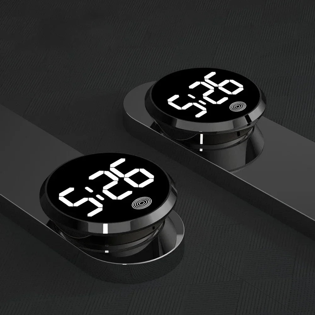 Luminous LED Car Clock – Touch Activated Digital Vehicle Dash Accessory