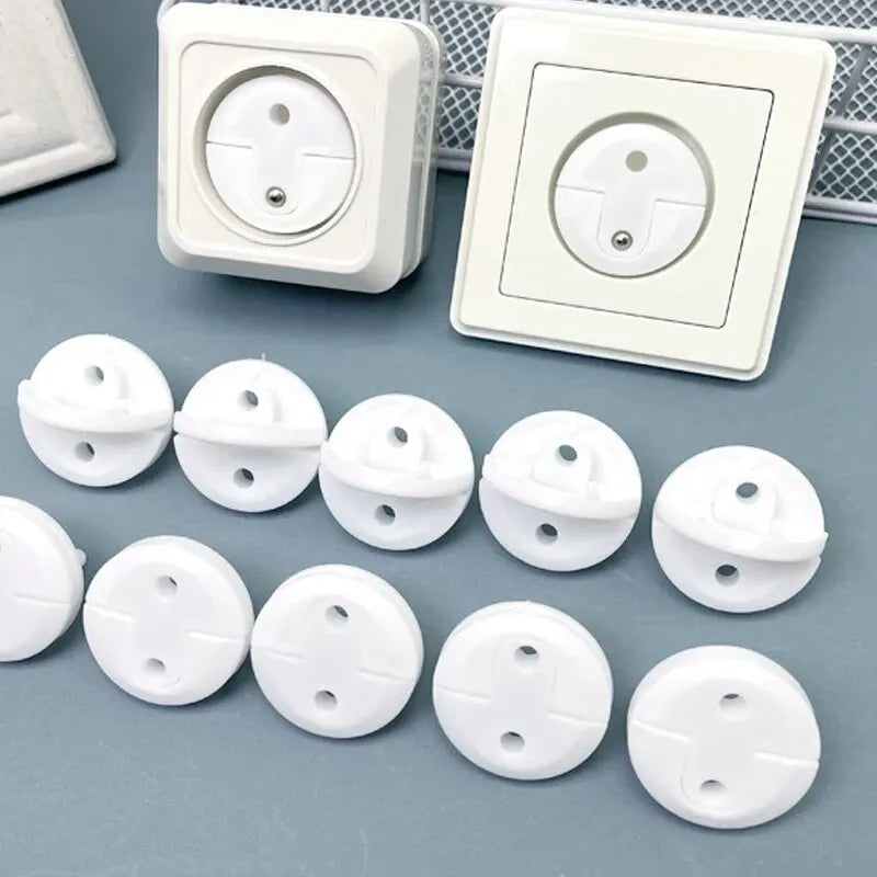 Baby Safety Socket Covers – Anti-Shock Outlet Plugs for Child Proofing