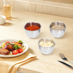 Stainless Steel Sauce Cup – Leakproof Dressing Container for Kitchen Lunch