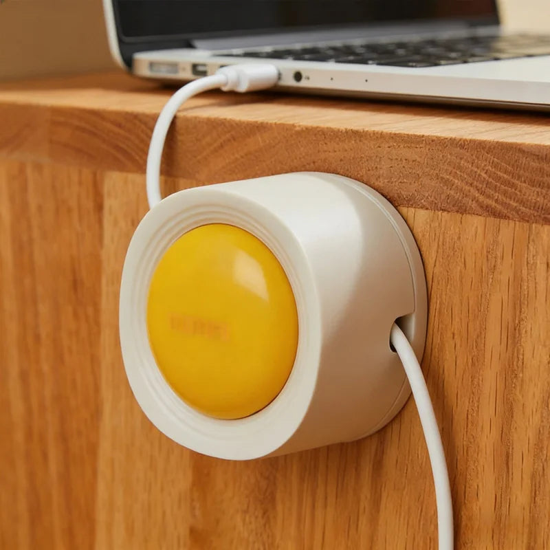 Desktop Cable Organizer – Adhesive No-Drill Management for Data Cables