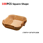 Disposable Air Fryer Liners – Non-Stick Paper Sheets for Baking and Roasting