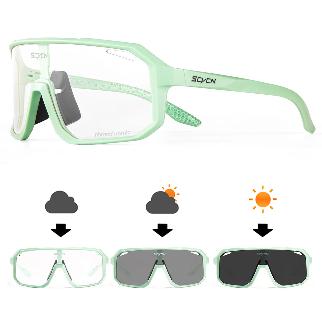 UV400 Cycling Sunglasses – Polarized Sport Eyewear for Outdoor Bike Riding