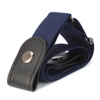 Stretch Elastic No Buckle Belt – Invisible Waistband for Men and Women