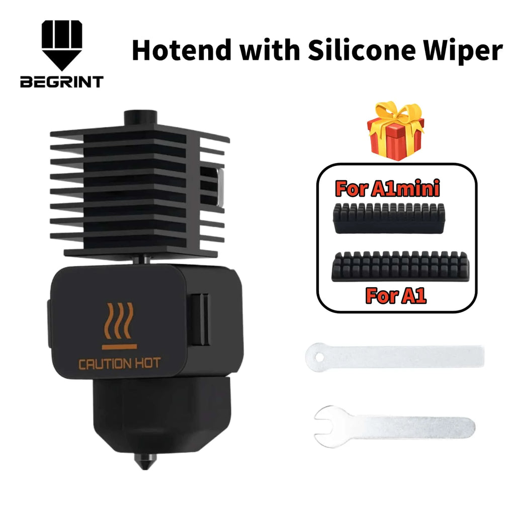 Hardened Steel Hotend Kit – High Speed Nozzles for Bambu Lab 3D Printers