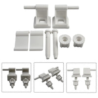 Toilet Seat Hinge Replacement Kit – Universal Fixing Screws for Repairs