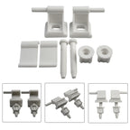 Toilet Seat Hinge Replacement Kit – Universal Fixing Screws for Repairs