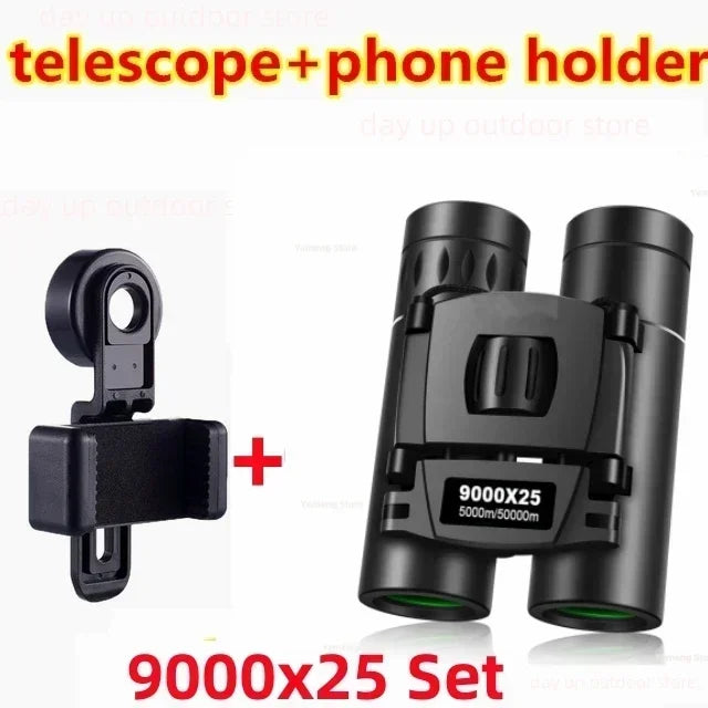 HD Compact Binoculars – Powerful Long Range Optics for Outdoor Hunting Travel