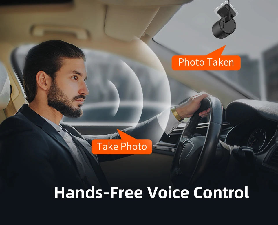 KAWA 2K Dash Camera – Night Vision Video Recorder for Vehicle Security