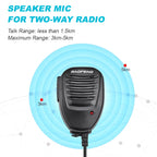 Dual PTT Walkie Talkie Microphone – Handheld Radio Accessory for Ham Radio