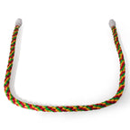 Woven Rope Parrot Toy – Bendable Multi-color Chew Perch for Parakeets