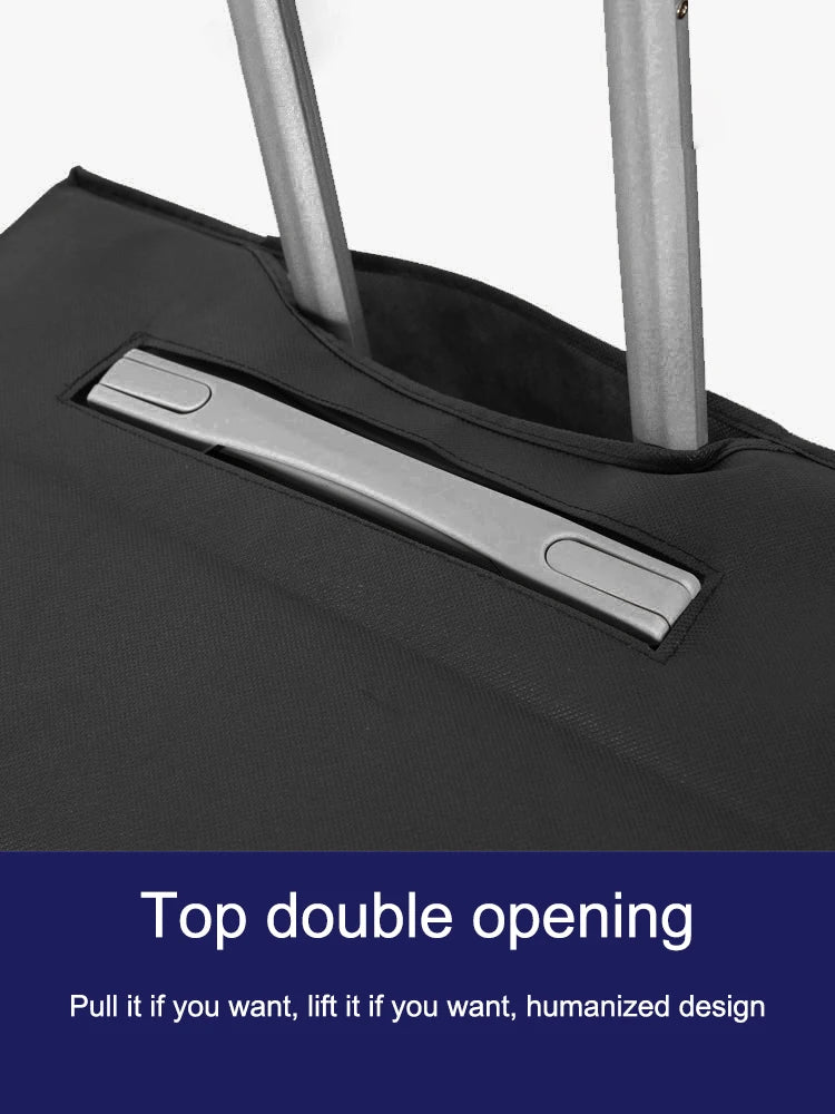 Non-Woven Luggage Protective Cover – Wear-Resistant Dust Shield for Travel