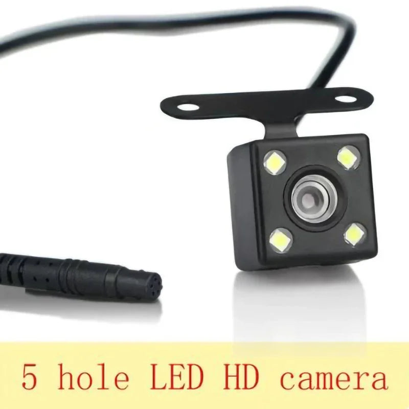 Waterproof 5-Pin Dash Cam – 170° Wide Angle Rear View Camera for Vehicles