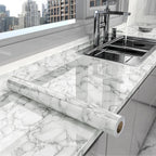 Self-Adhesive High Gloss PVC Wallpaper – Waterproof Film for Furniture Decor