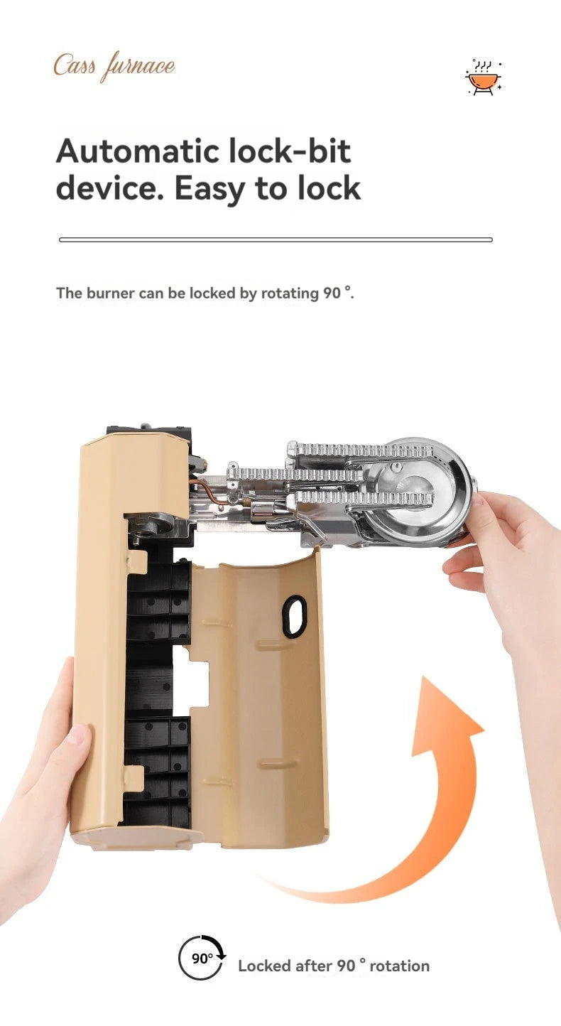 Portable Camping Gas Stove – Folding Cassette Burner for Outdoor Cooking