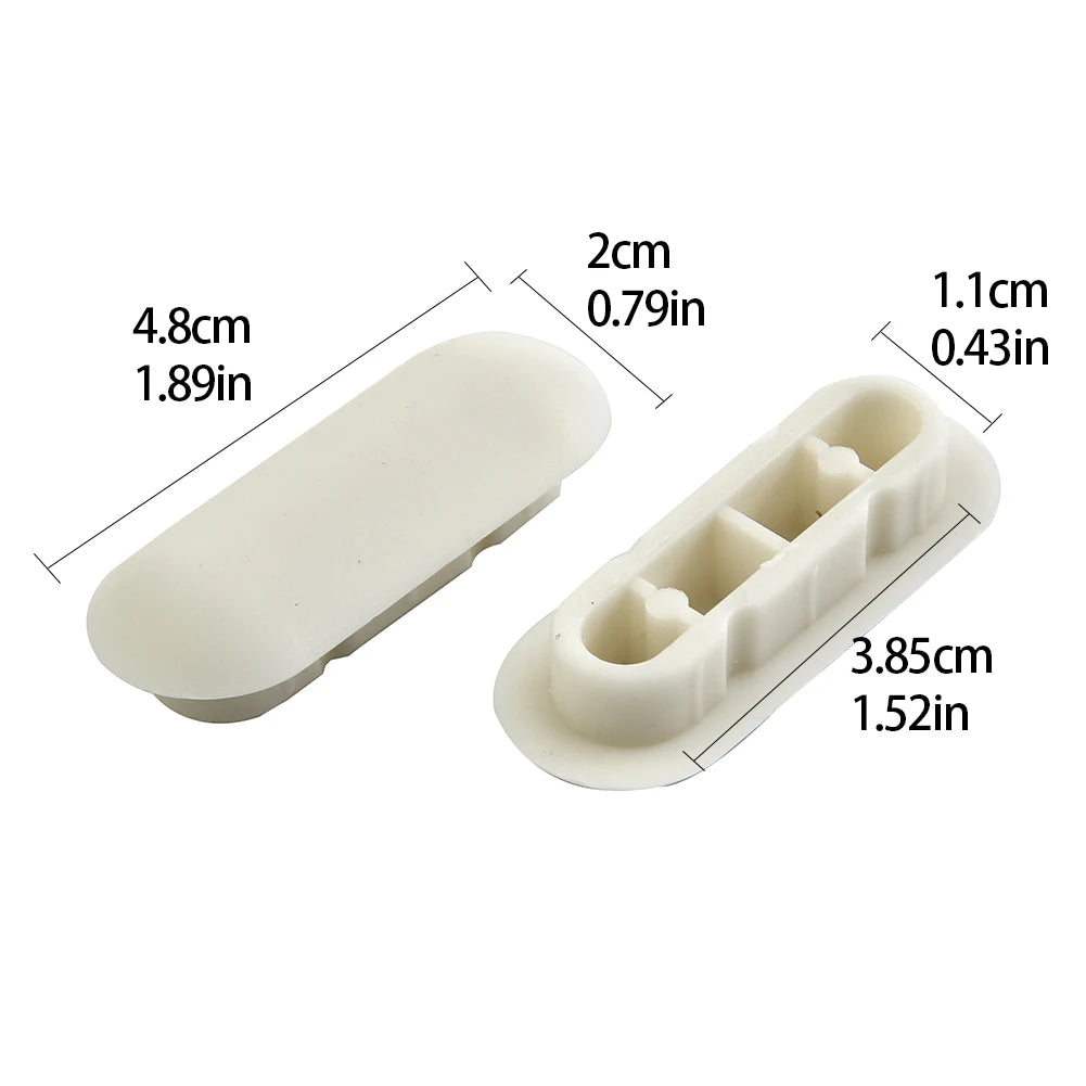 Universal Toilet Seat Bumpers – Protective Cushion Stopper for Bathroom Repair
