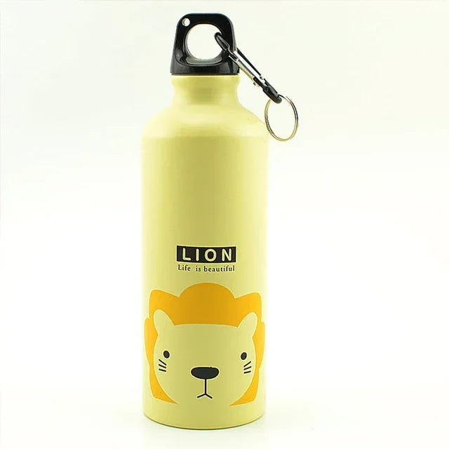 Insulated Stainless Steel Cartoon Mug – Kids Water Bottle for School Sports