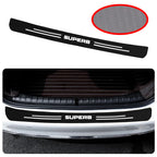 Leather Rear Bumper Guard – Anti-Scratch Protective Strip for Skoda Superb