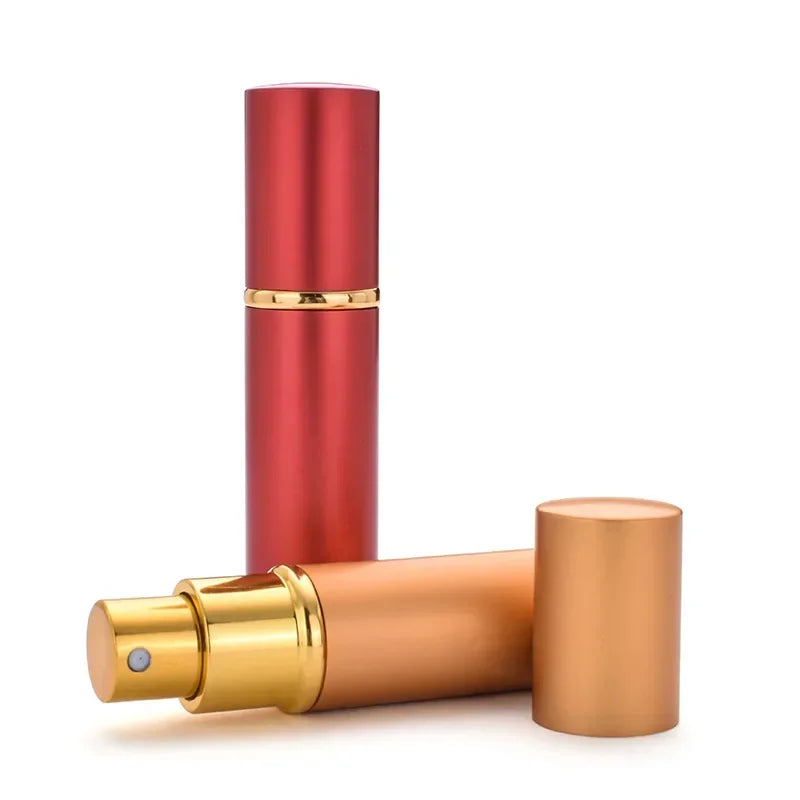 Aluminum Perfume Atomizer – 10ml Refillable Spray Bottle for Travel