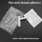 Vampire Fangs with Adhesive – Realistic Dentures for Halloween Cosplay
