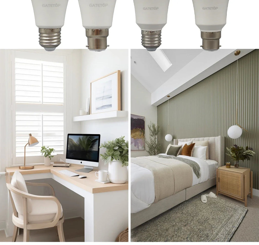 Energy Saving LED Light Bulb – A60 A80 E27 B22 Lamp for Home Lighting