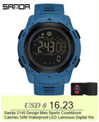 Silicone Quartz Wristwatch – Lightweight Sport Clock for Students