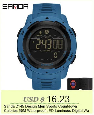 Silicone Quartz Wristwatch – Lightweight Sport Clock for Students