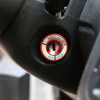 Ignition Key Switch Ring Sticker – Decorative Trim for VW and Skoda Interior