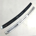 Stainless Rear Bumper Protector – Trunk Sill Plate for Mitsubishi Outlander