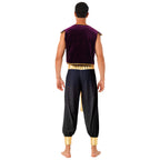 Arabian Prince Costume – Men’s Aladdin Cosplay Outfit for Halloween