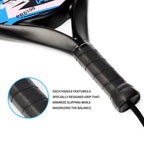Carbon Fiber Padel Racket – EVA Memory Foam Core for Padel Tennis Matches