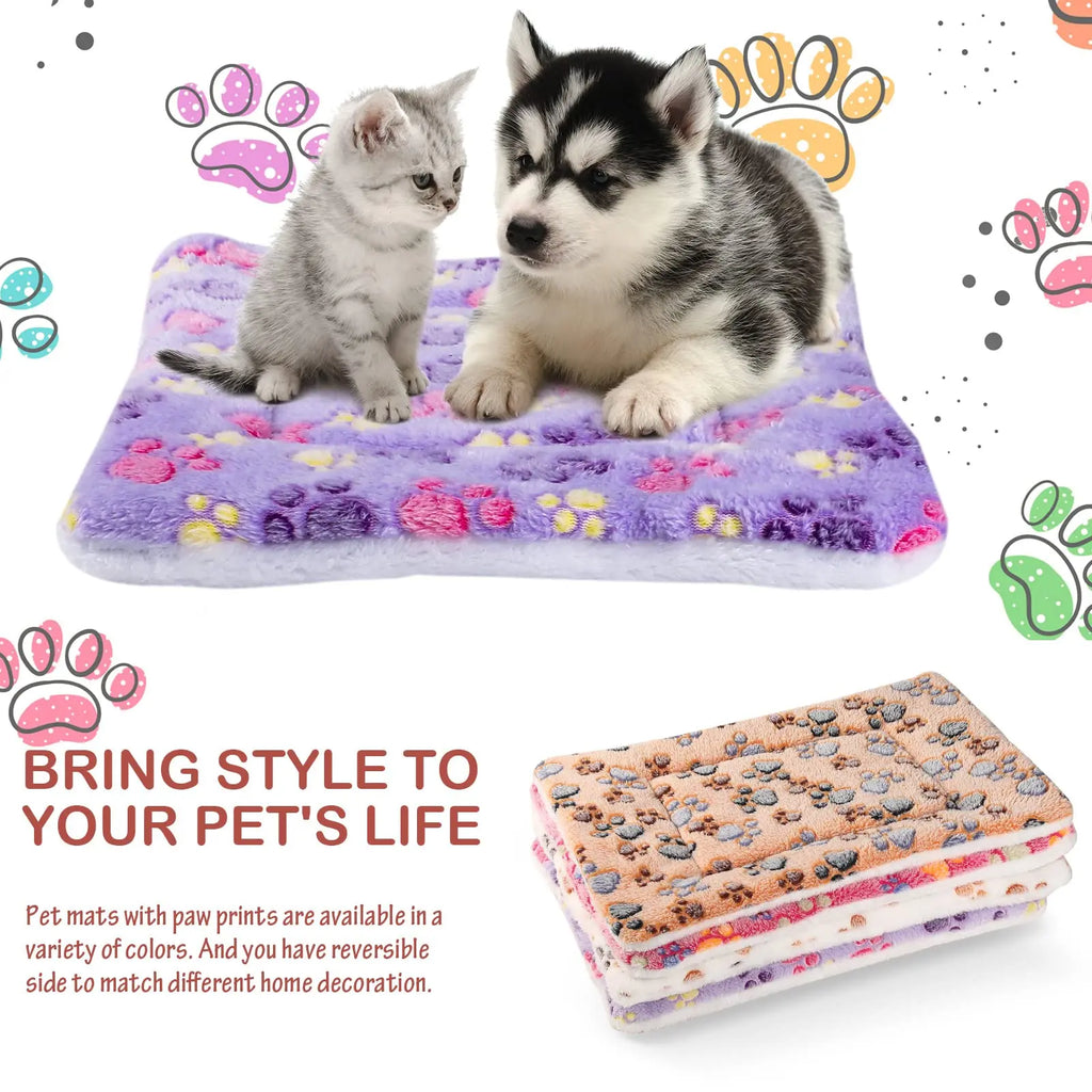 Washable Plush Pet Sofa Bed – Soft Winter Sleeping Mat for Small Large Dogs