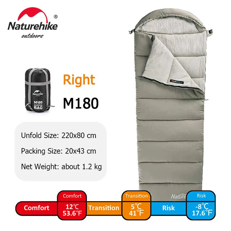 Ultralight Winter Sleeping Bag – Waterproof Hooded Gear for Outdoor Camping