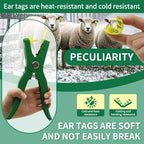 Livestock Ear Tag Applicator – Identification Kit for Sheep Goat and Pig