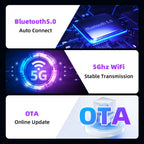 Wireless CarPlay Adapter – 2-in-1 USB Dongle for Apple iPhone and Android Auto