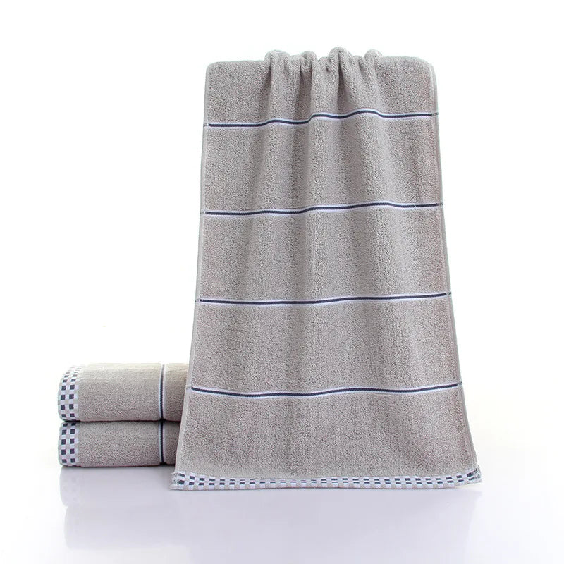 Thickened Cotton Bath Towel – Highly Absorbent Skin-Friendly for All Ages