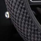 Breathable Mesh Car Steering Wheel Cover – Comfortable Grip for Women