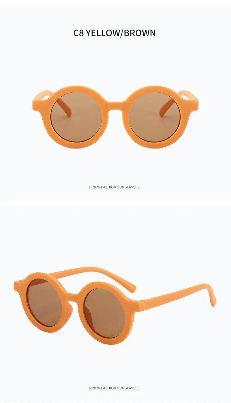 Childrens UV400 Plastic Sunglasses – Lightweight Protective Eyewear for Kids