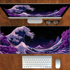 Large Japanese Anime Mouse Pad – Anti-Slip Rubber Desk Mat for PC Gaming