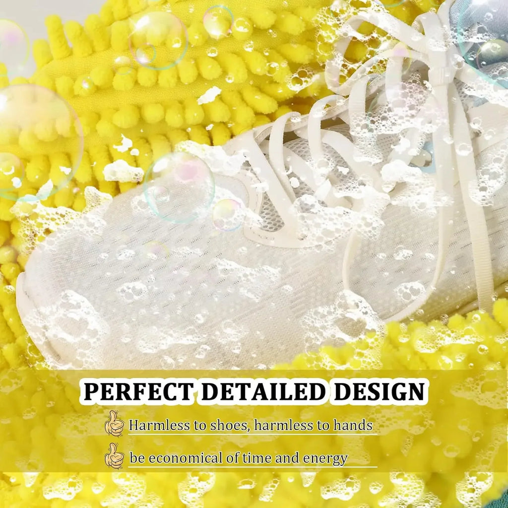 Chenille Shoe Laundry Bag – Non-Abrasive Mesh Protector for Sneaker Washing