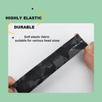 Elastic Sports Sweatband – Absorbent Breathable Headband for Fitness Gym