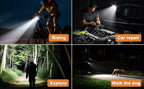 Rechargeable COB Keychain Flashlight – Portable Pocket Light for Camping