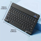 Wireless Bluetooth Keyboard and Mouse Set for iPad and Android Tablets