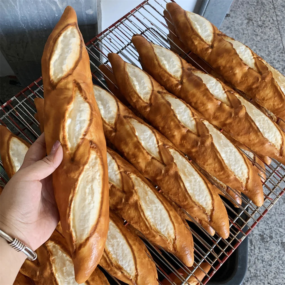 Artificial Bread Baguette – Realistic Food Prop for Bakery Shop Display