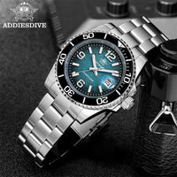 ADDIESDIVE 41mm Men's Diving Watch – Stainless Steel Quartz for Scuba Diving